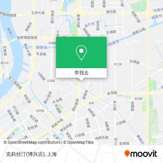 克莉丝汀(博兴店)地图