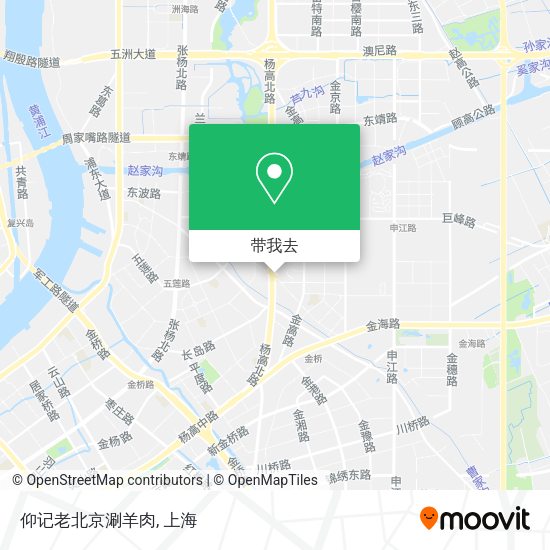仰记老北京涮羊肉地图