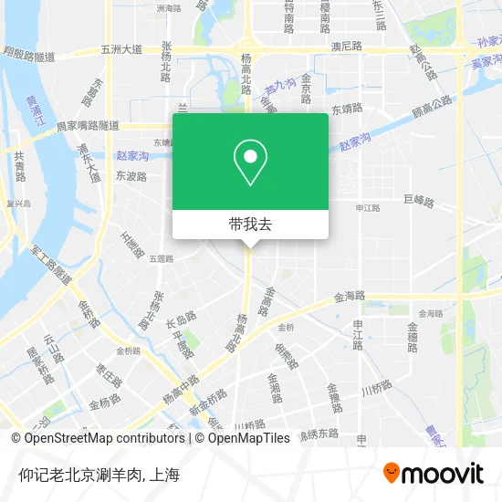 仰记老北京涮羊肉地图