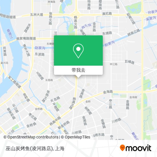 巫山炭烤鱼(凌河路店)地图