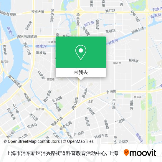上海市浦东新区浦兴路街道科普教育活动中心地图