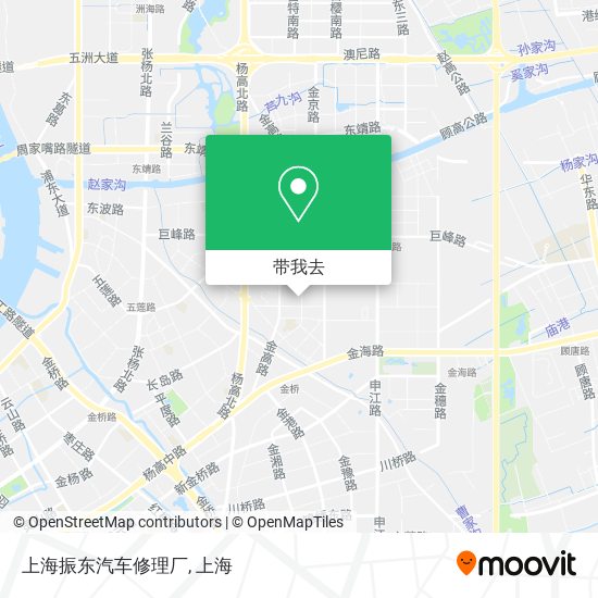上海振东汽车修理厂地图