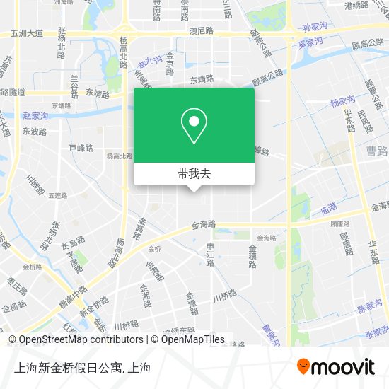 上海新金桥假日公寓地图