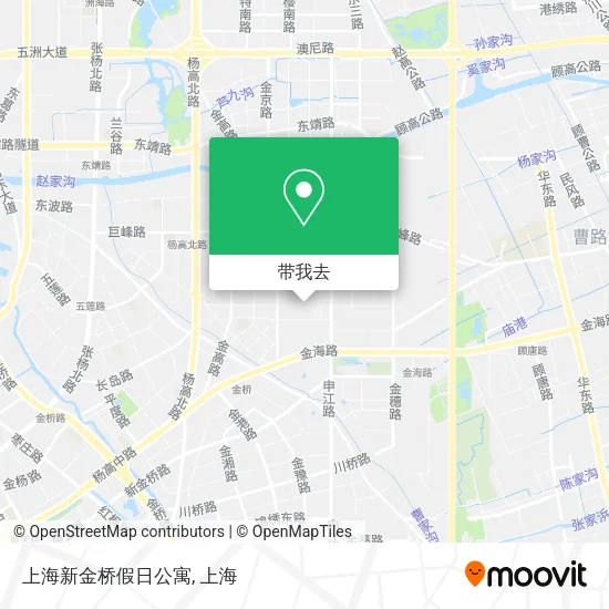 上海新金桥假日公寓地图