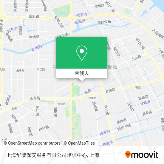 上海华威保安服务有限公司培训中心地图