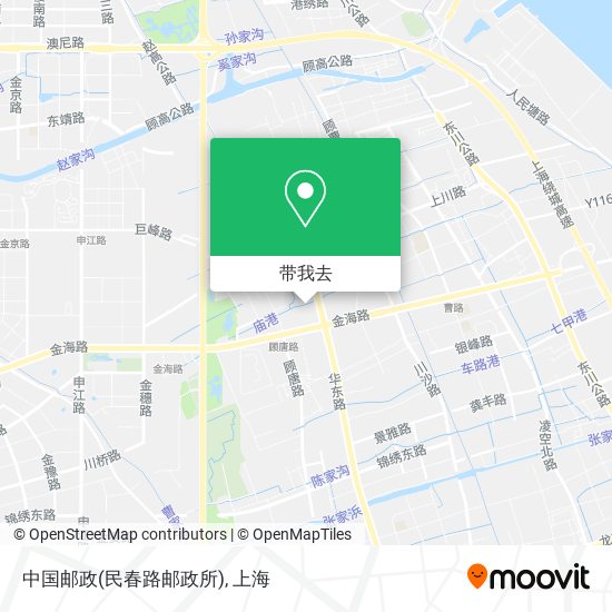 中国邮政(民春路邮政所)地图