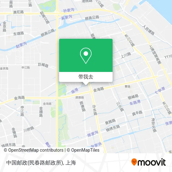 中国邮政(民春路邮政所)地图