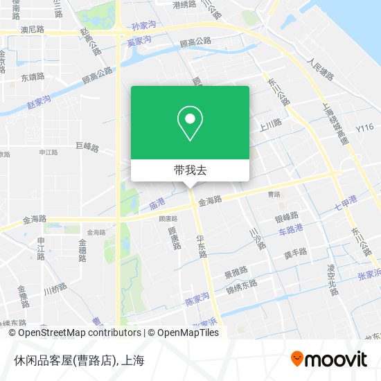 休闲品客屋(曹路店)地图