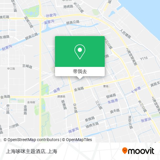 上海哆咪主题酒店地图