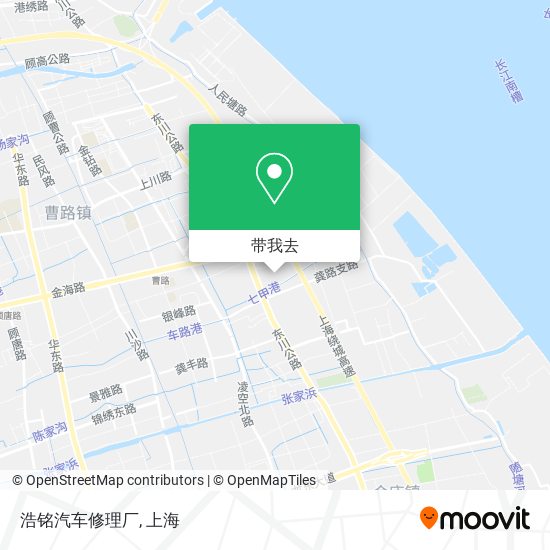 浩铭汽车修理厂地图