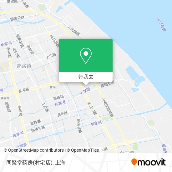 同聚堂药房(村宅店)地图