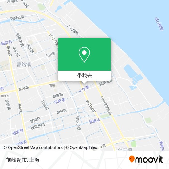前峰超市地图