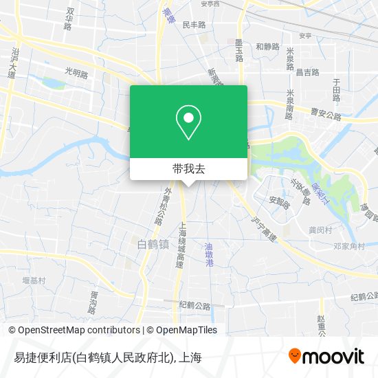 易捷便利店(白鹤镇人民政府北)地图