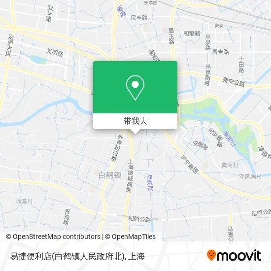 易捷便利店(白鹤镇人民政府北)地图