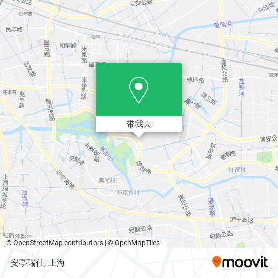 安亭瑞仕地图