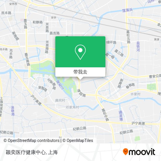 颖奕医疗健康中心地图