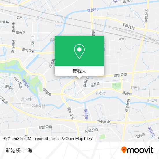 新港桥地图