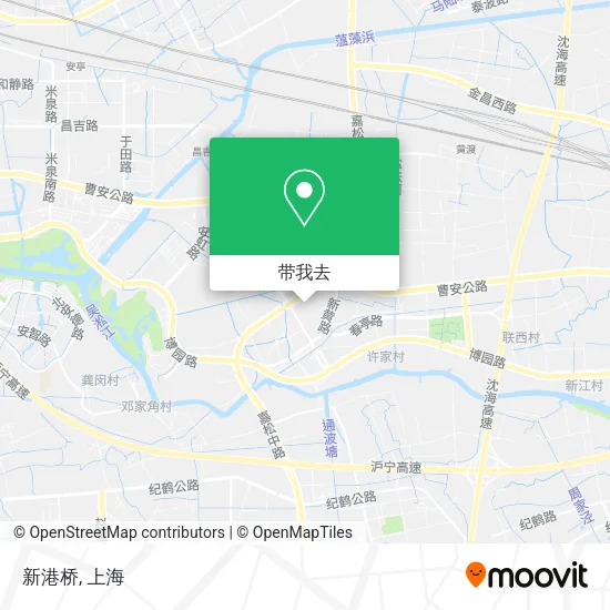 新港桥地图
