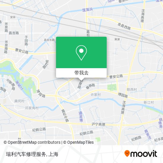 瑞利汽车修理服务地图