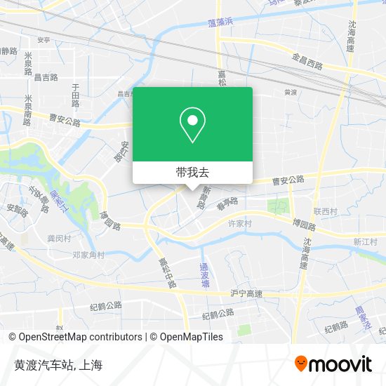 黄渡汽车站地图