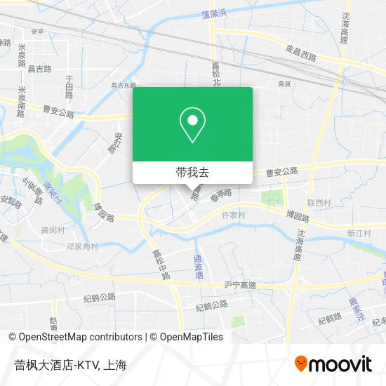 蕾枫大酒店-KTV地图