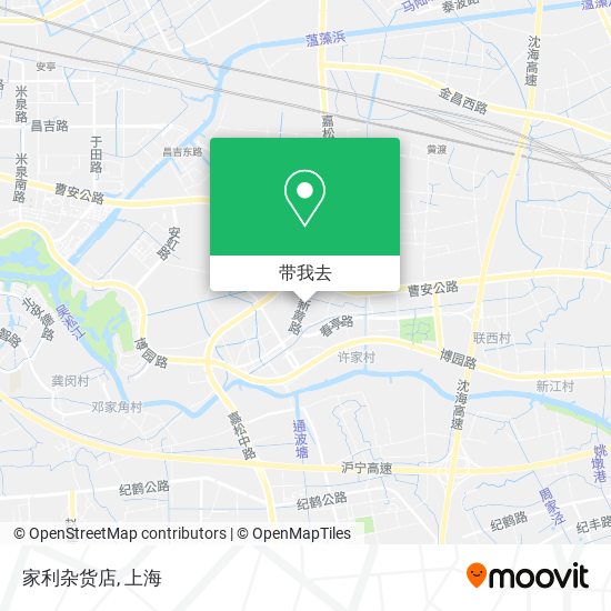 家利杂货店地图