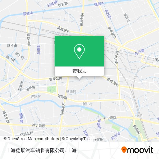 上海稳展汽车销售有限公司地图