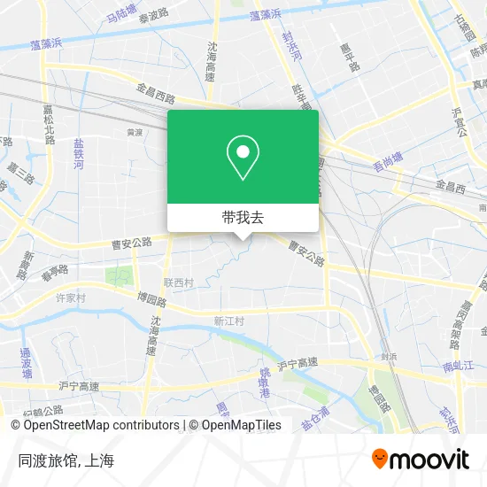 同渡旅馆地图