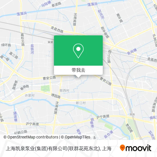 上海凯泉泵业(集团)有限公司(联群花苑东北)地图