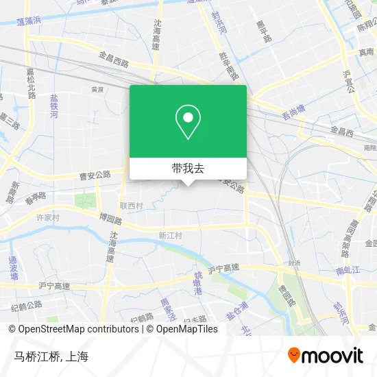 马桥江桥地图
