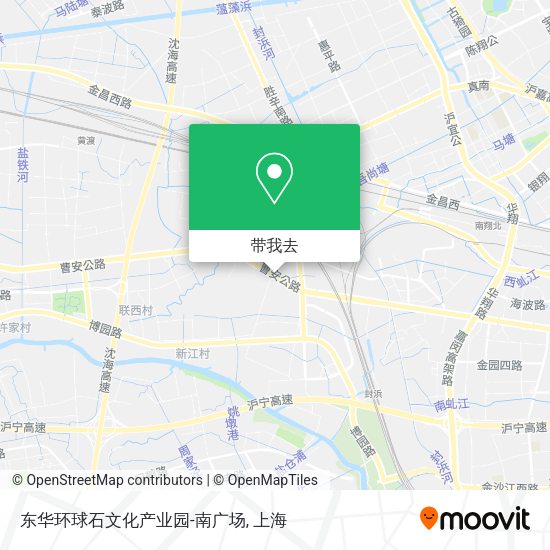 东华环球石文化产业园-南广场地图