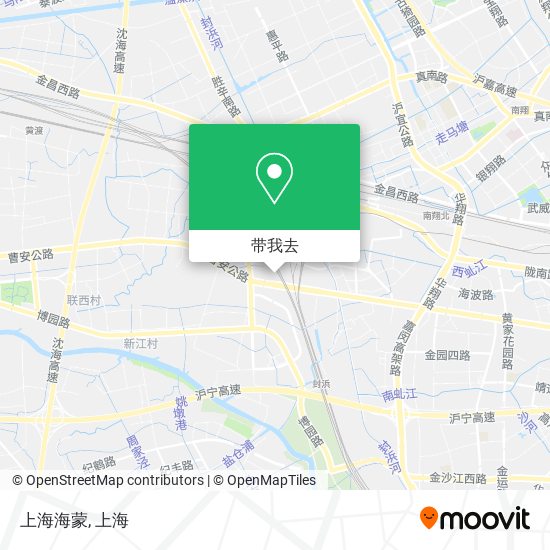 上海海蒙地图