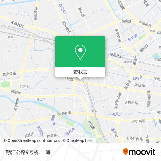 翔江公路9号桥地图