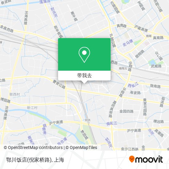 鄂川饭店(倪家桥路)地图