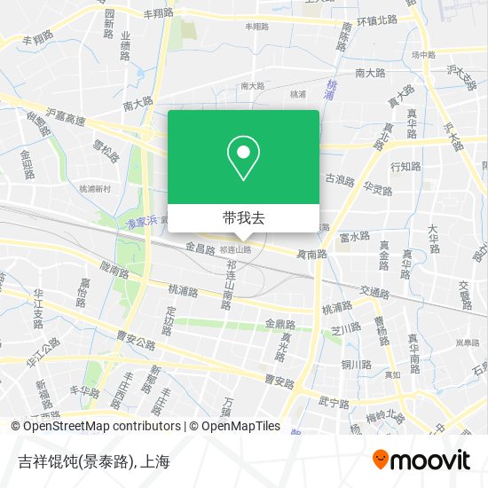 吉祥馄饨(景泰路)地图