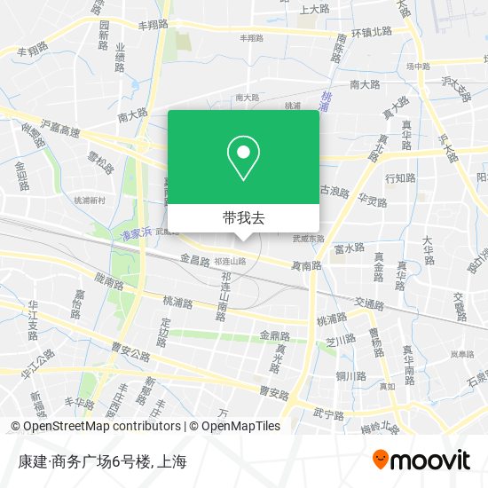 康建·商务广场6号楼地图