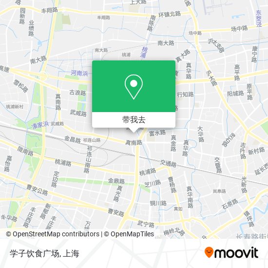 学子饮食广场地图