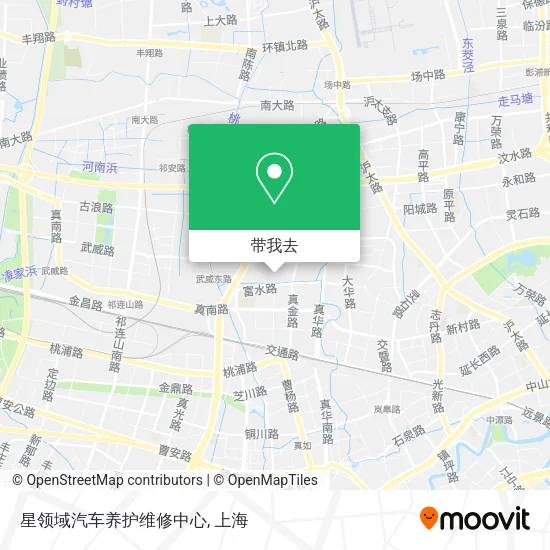 星领域汽车养护维修中心地图