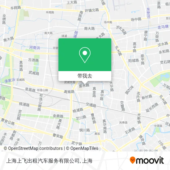 上海上飞出租汽车服务有限公司地图
