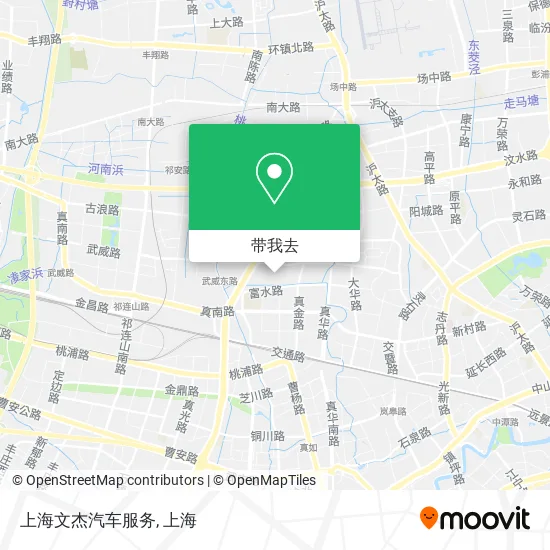 上海文杰汽车服务地图