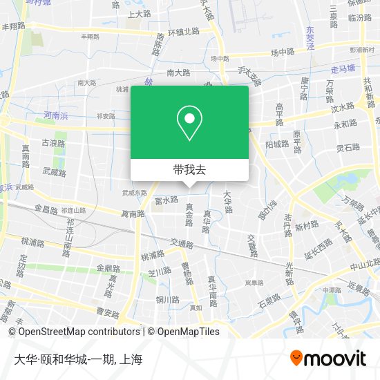 大华·颐和华城-一期地图