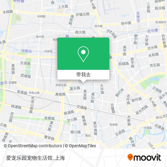 爱宠乐园宠物生活馆地图