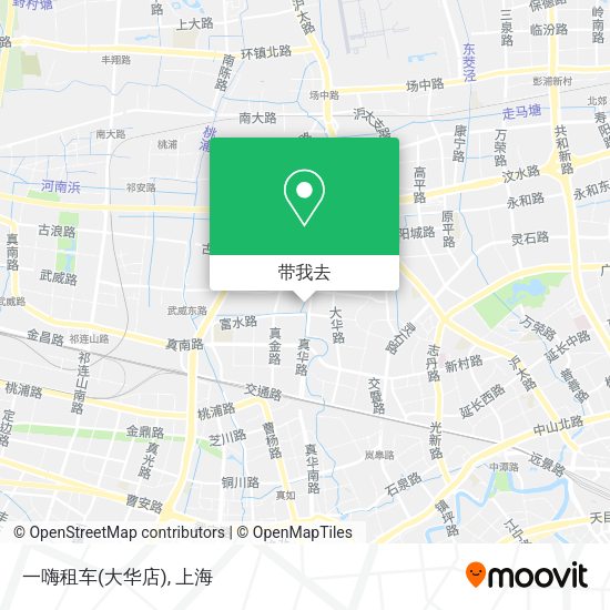 一嗨租车(大华店)地图