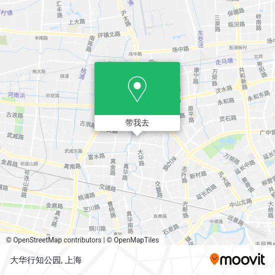 大华行知公园地图