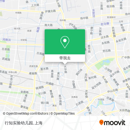 行知实验幼儿园地图