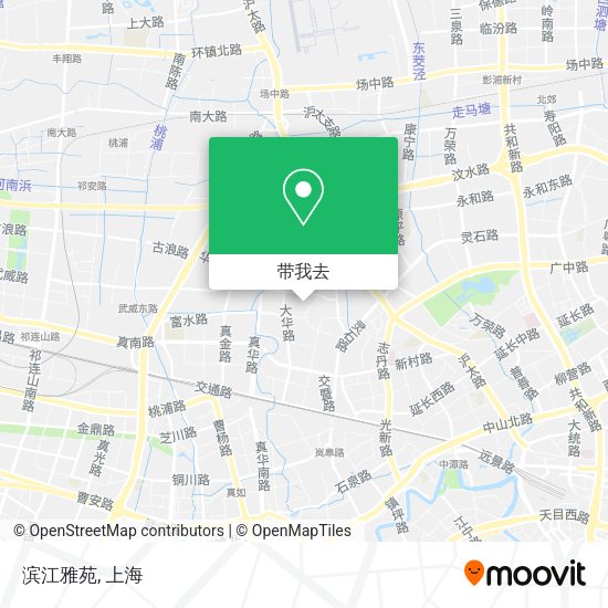 滨江雅苑地图