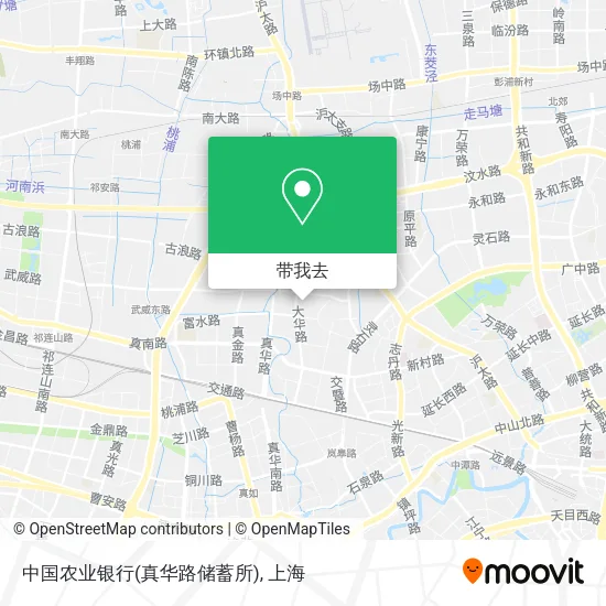 中国农业银行(真华路储蓄所)地图