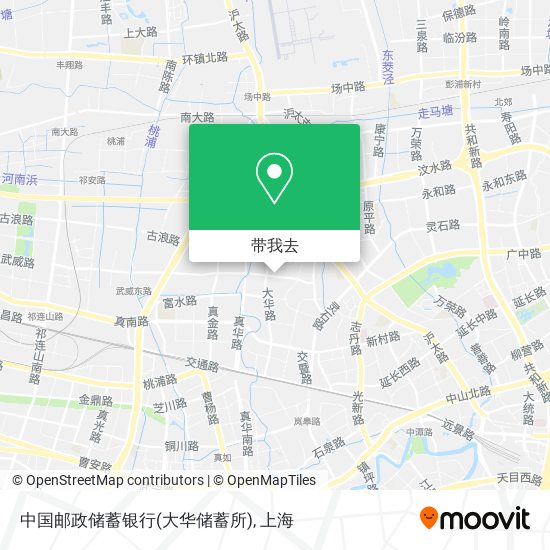 中国邮政储蓄银行(大华储蓄所)地图