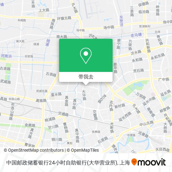 中国邮政储蓄银行24小时自助银行(大华营业所)地图