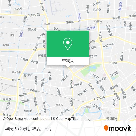 华氏大药房(新沪店)地图